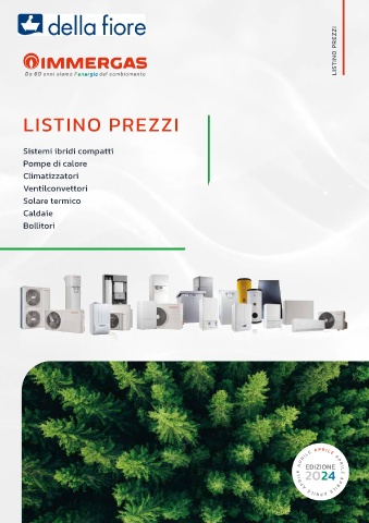 IMMERGAS - Listino Aprile 2024